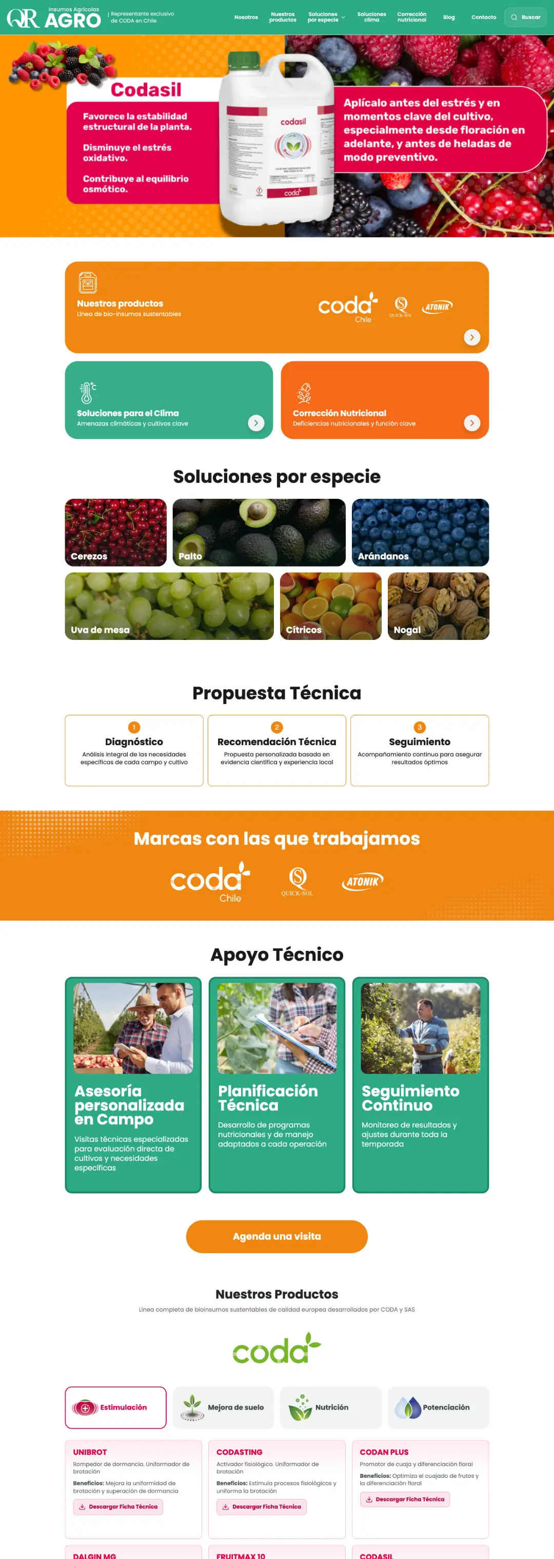 Captura de QR Agro — Agricultura